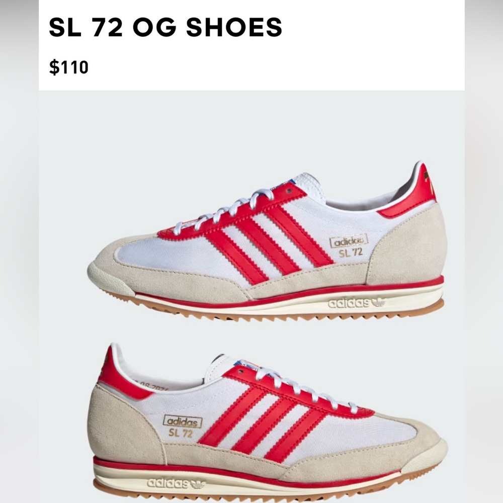 Adidas SL 72 Women’s running tennis shoes